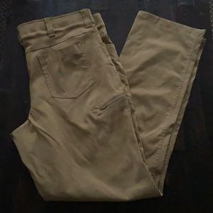 Lot of 2 Wrangler outdoor zip nylon pants men’s 38X34